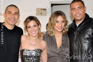 Ronaldo prestigia novo show de Wanessa