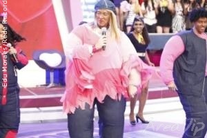 Rodrigo Faro ataca de Fat Family em O Melhor do Brasil