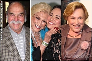 Famosos se reúnem para comemorar os 60 anos da TV