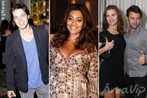 Famosos vão ao lançamento do programa de Juliana Paes