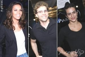 Elenco se reúne para assistir à estreia de “Araguaia”