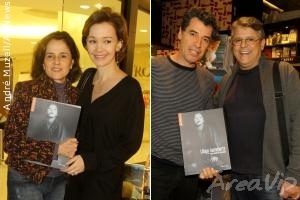 Famosos vão ao lançamento do livro sobre a mãe de Júlia Lemmertz