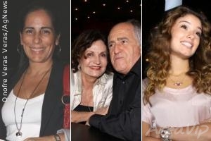 Famosos assistem musical no Rio