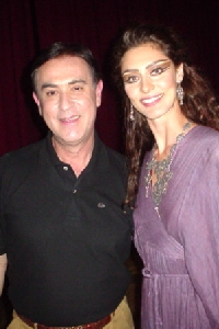 Amaury Jr. deixa Maria Fernanda Cândido sem jeito