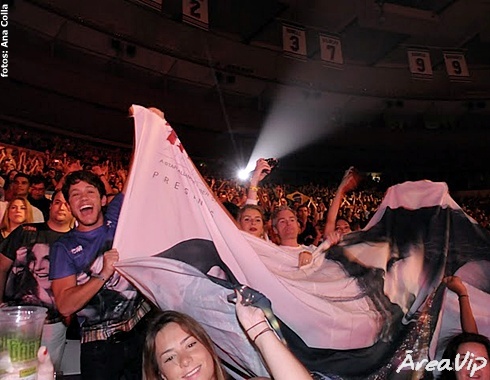 Vips conferem show de Ivete Sangalo em Nova York