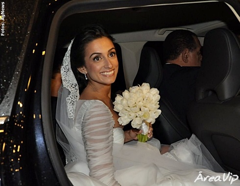 Marcelo Faria e Camila Lucciola se casam no Rio de Janeiro