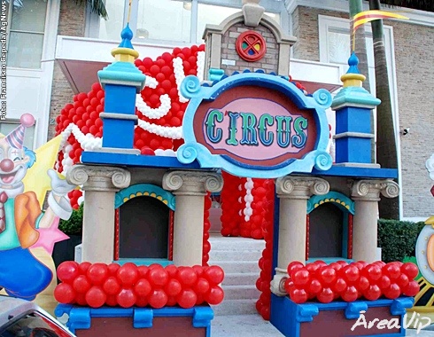 Otávio Mesquita reúne amigos famosos no primeiro aniversário de seu filho